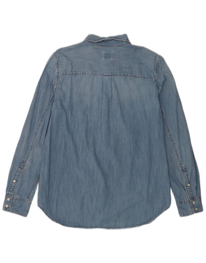 Camisa vaquera Gap para mujer UK 44 Algodón azul medio
