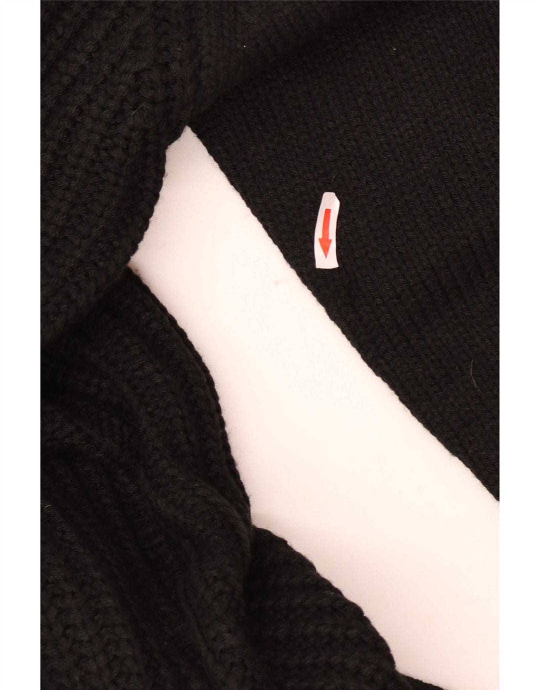 Topshop Suéter tipo cárdigan largo extragrande para mujer EU 36/38 Small Black