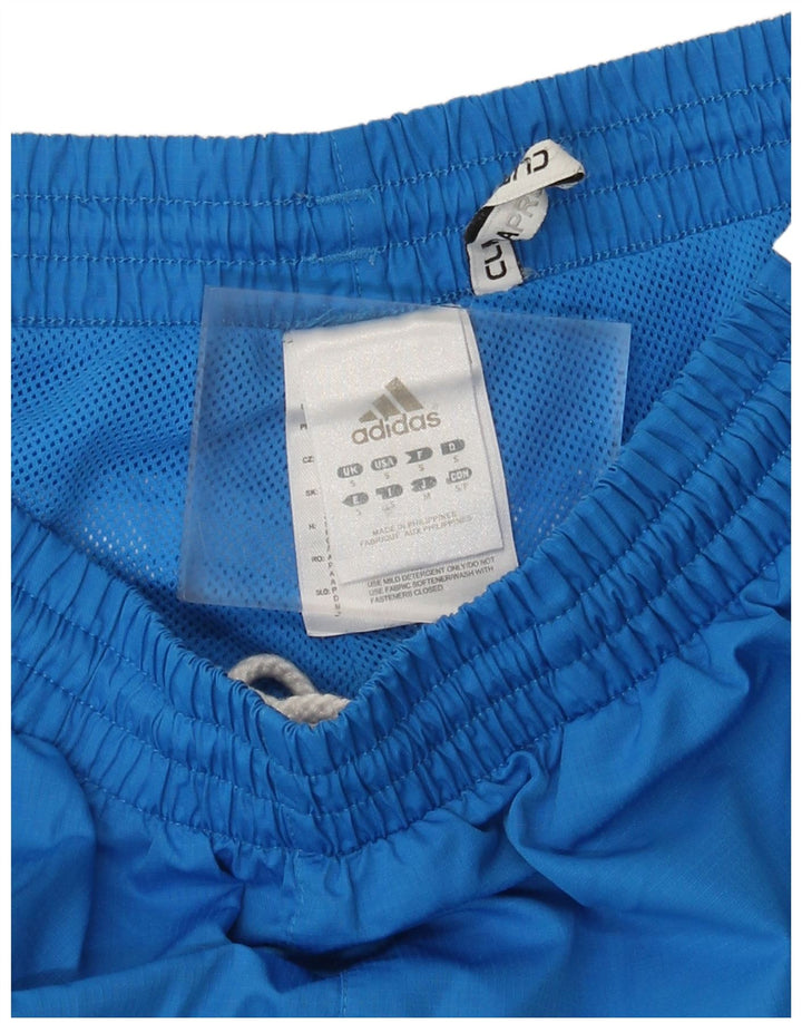 Adidas Mens Bermuda Sport Shorts Pequeño Azul Poliéster
