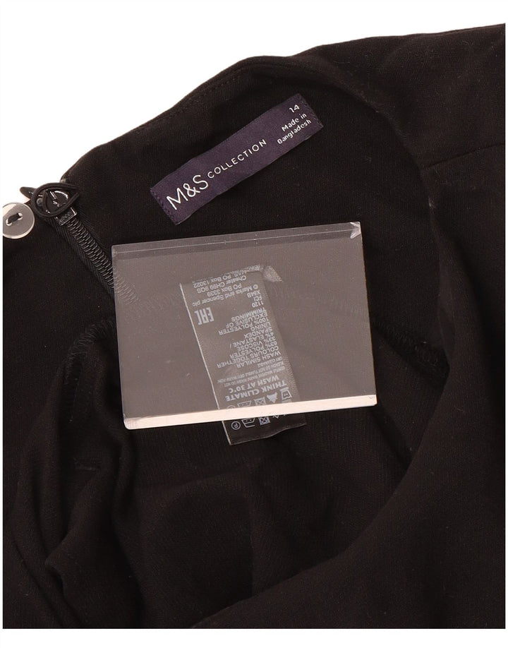 Marks & Spencer Mono para mujer UK 44 Mediano Poliéster negro