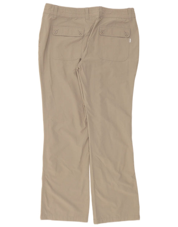 Rohan Pantalones Casuales Rectos para Mujer UK 40 Large W38 L32 Poliamida Beige