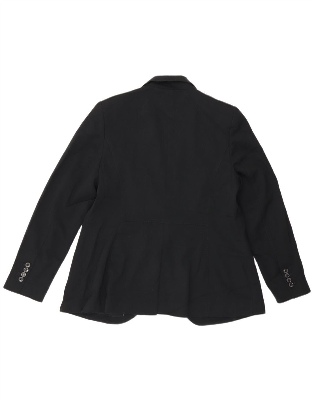 Marks & Spencer Chaqueta tipo blazer con 1 botón para mujer UK 46 Grande Poliéster negro