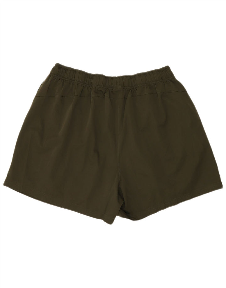 Puma Pantalones cortos deportivos para hombre 2XL Caqui Poliéster