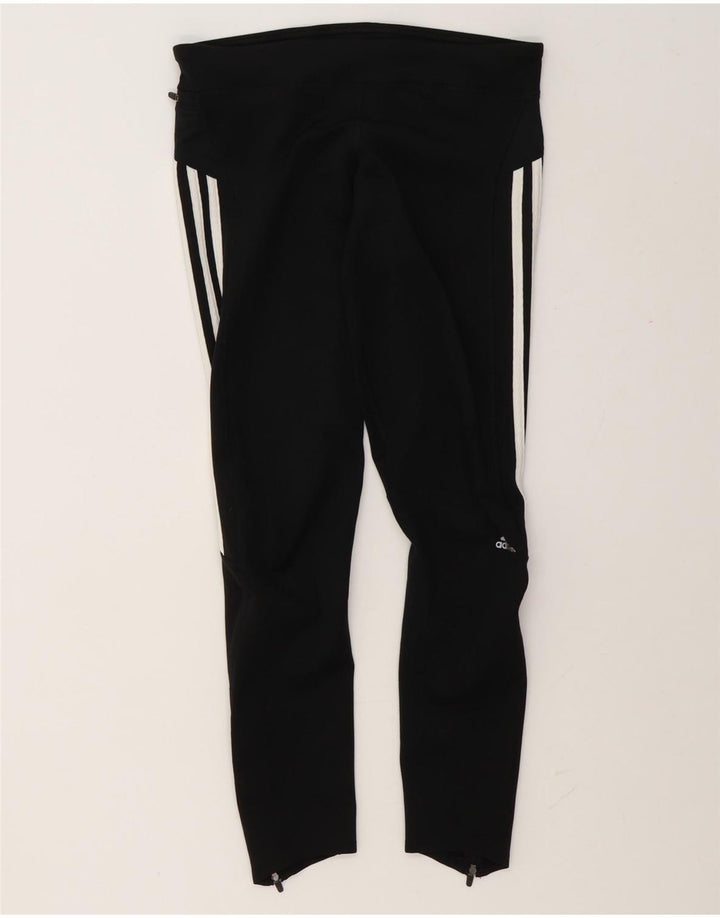 Adidas Leggings Climalite para mujer UK 12 Mediano Negro Colorblock Poliéster