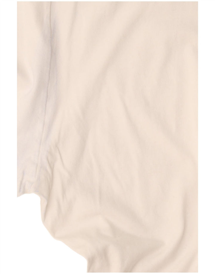 Marks & Spencer Leggings Capri para Mujer UK 40 XL Algodón Blanco