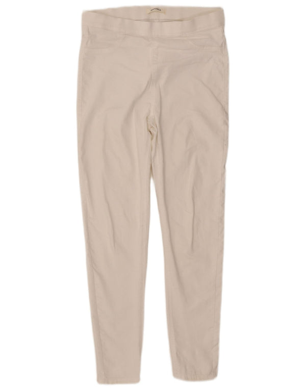 Marks & Spencer Jeans Jegging para Mujer UK 12 Medium W32 L28 Algodón Blanco