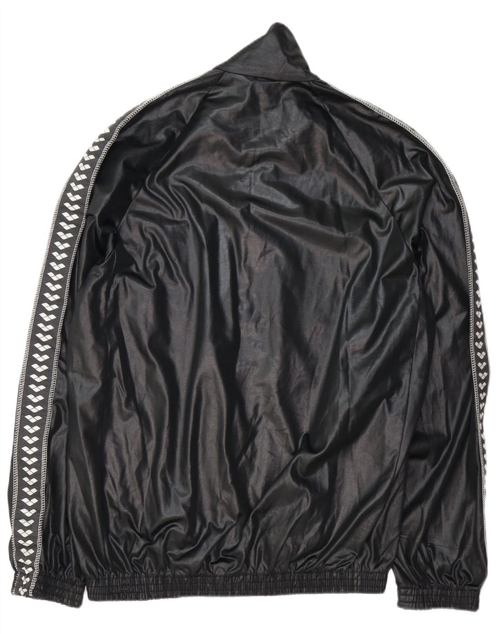 Arena Hombre Graphic Chándal Top Chaqueta XL Poliéster Negro