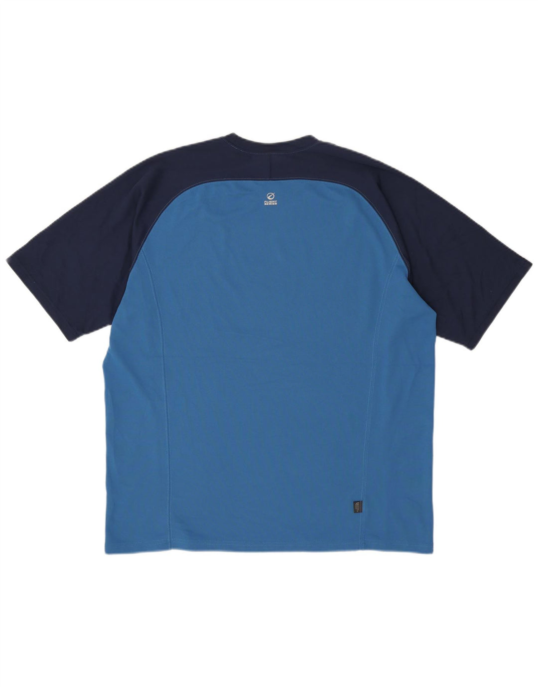 THE NORTH FACE Camiseta Hombre Top XL Azul Colorblock Poliéster