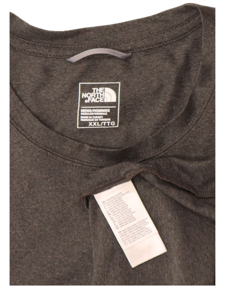 The North Face Camiseta Hombre Top 2XL Gris Poliéster