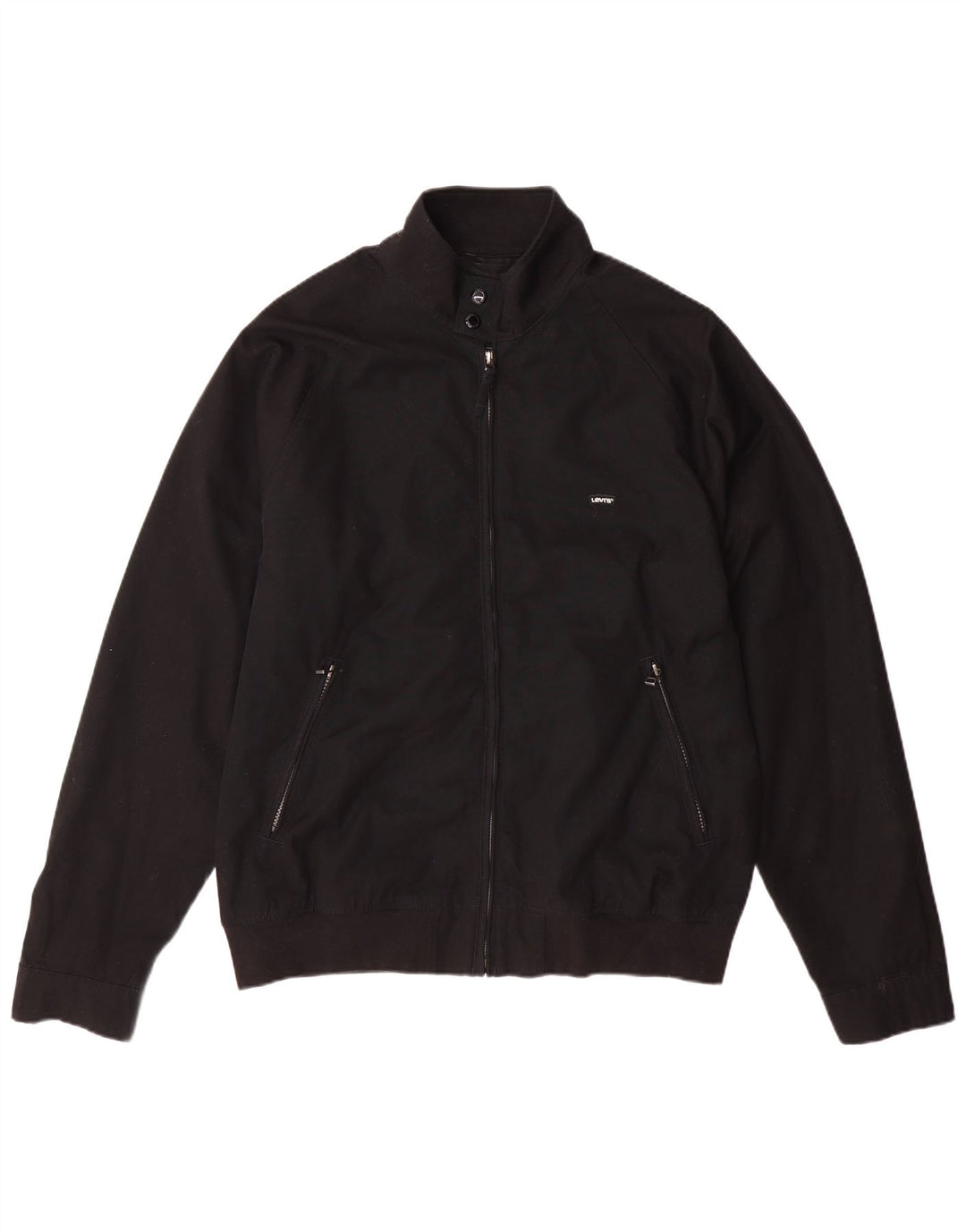 LEVI'S Chaqueta bomber para hombre UK 38 Mediana Algodón negro