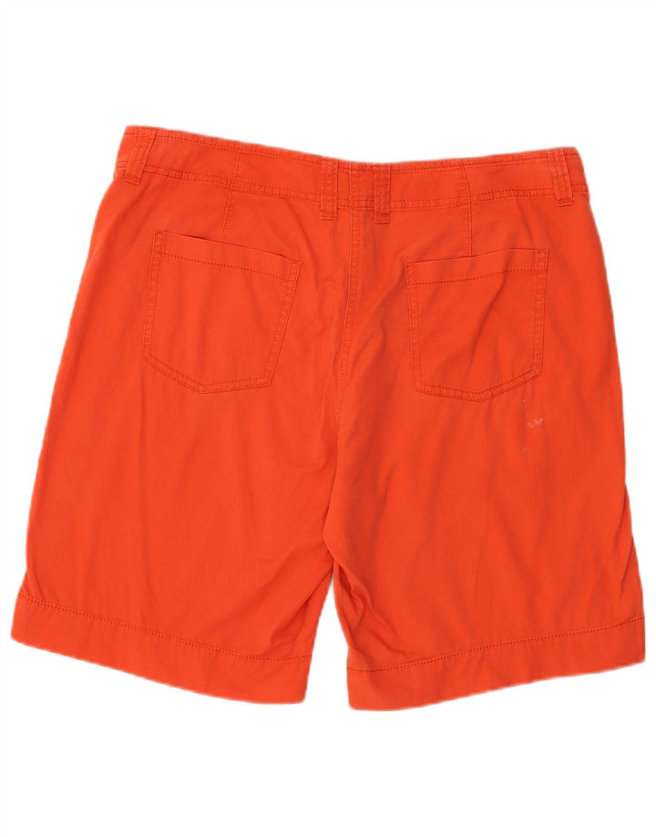 Marks & Spencer Pantalones cortos tipo cargo para mujer UK 14 Large W34 Algodón naranja
