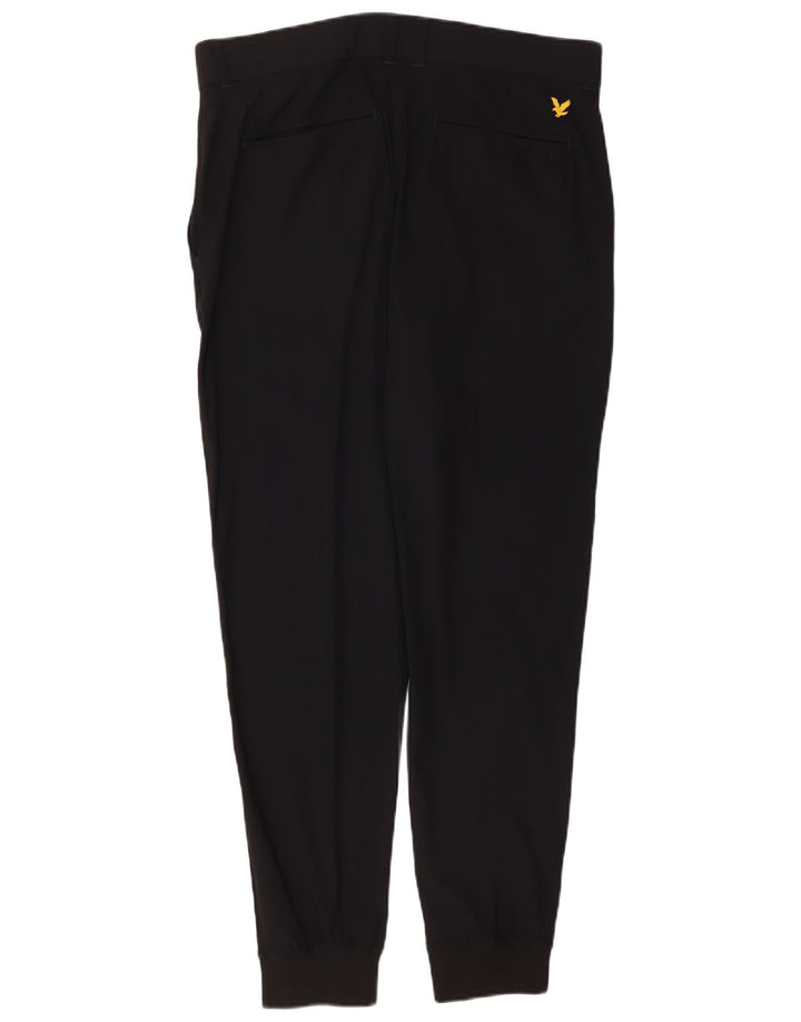 Pantalón chino Lyle & Scott para hombre Joggers W36 L30 Poliamida negra