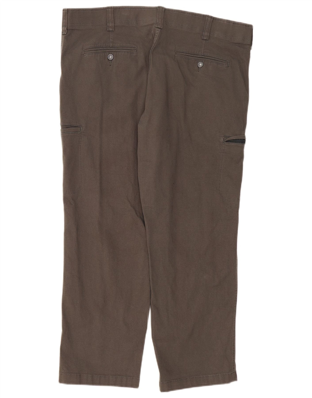 Pantalones cargo rectos para hombre LEE W40 L30 Algodón gris
