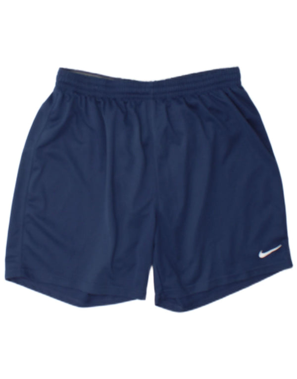 Nike Mens Sport Shorts XL Navy Blue Polyester