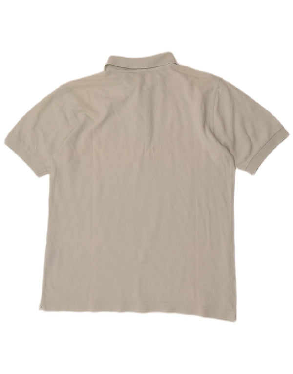 Polo Kappa Hombre Algodón Azul Medio
