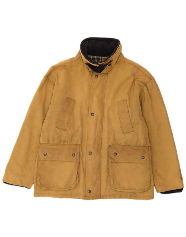 P.G.Field Chaqueta de algodón encerado para hombre UK 38 Medium Beige