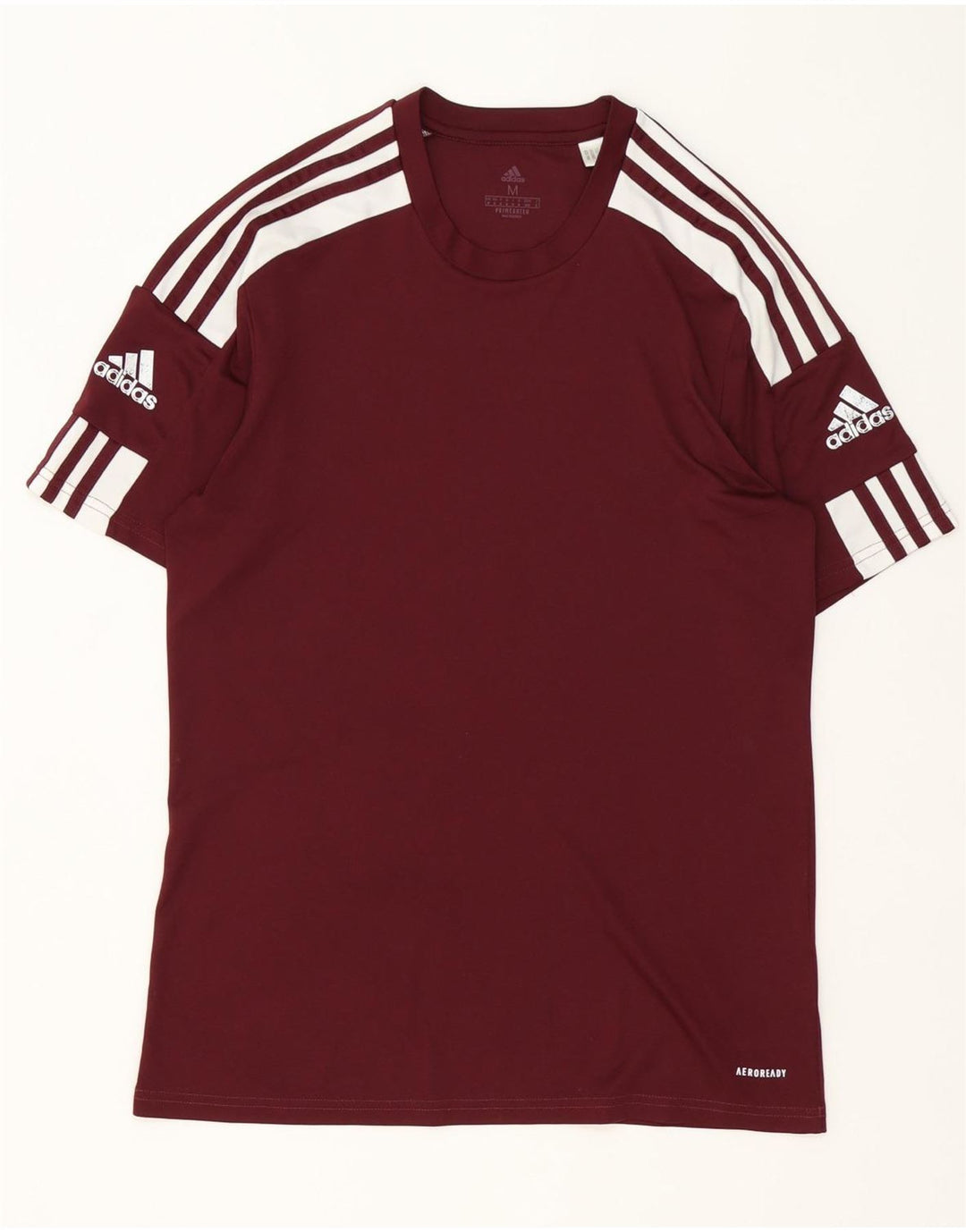 Adidas Hombre Aeroready Camiseta Top Poliéster Burdeos Medio