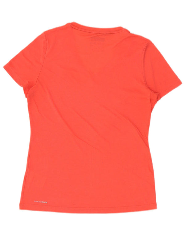 Reebok Camiseta Mujer Top UK 8/10 Small Rojo Poliéster