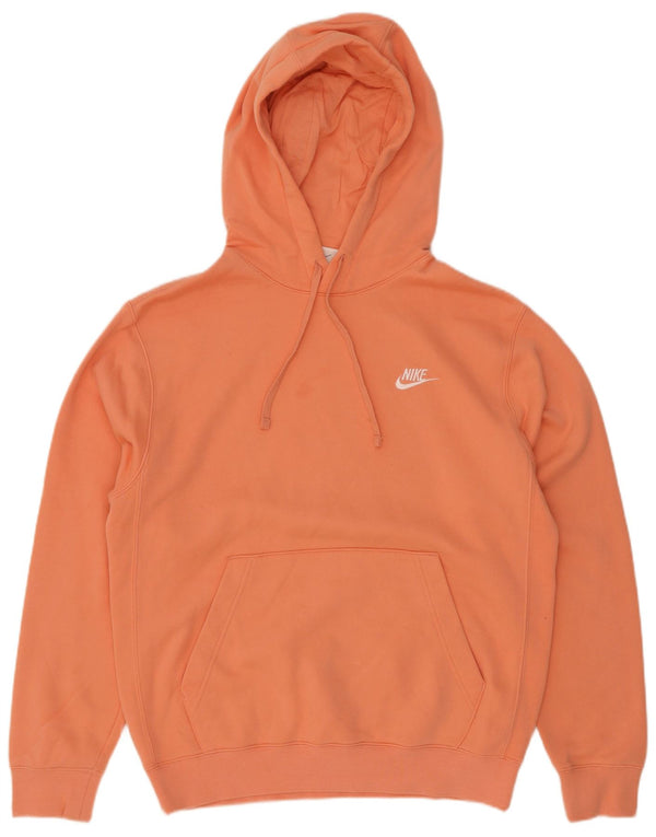 Nike Hombre Sudadera con Capucha Jumper Small Naranja Algodón