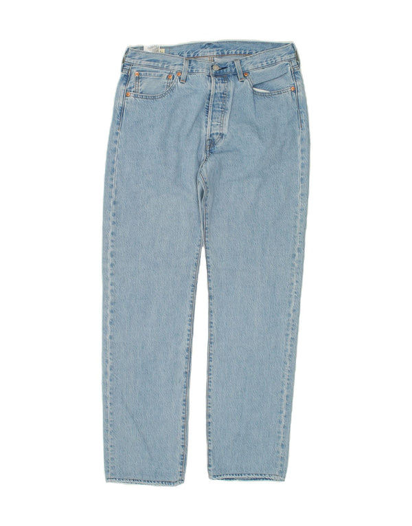 LEVI'S Jeans rectos 504 para hombre W33 L32 Algodón azul