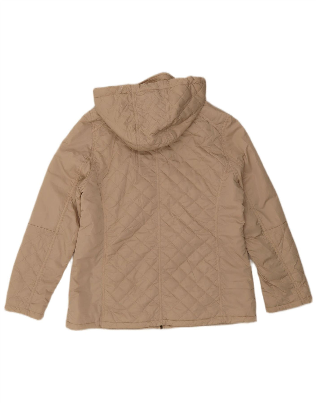Marks & Spencer Chaqueta Acolchada con Capucha para Mujer UK 40 Medium Beige
