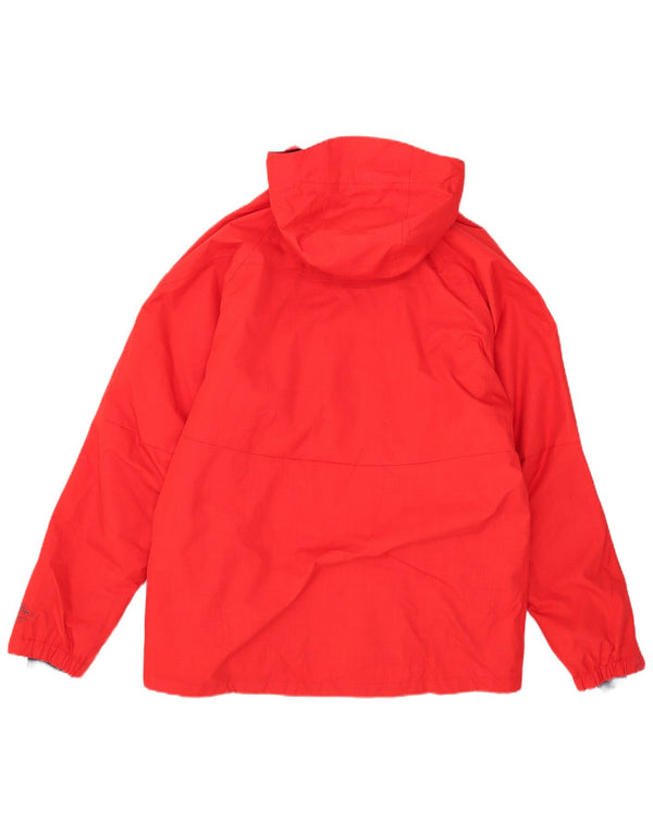 Columbia Chaqueta cortavientos con capucha Omni-Heat para hombre UK 38 Medium Red