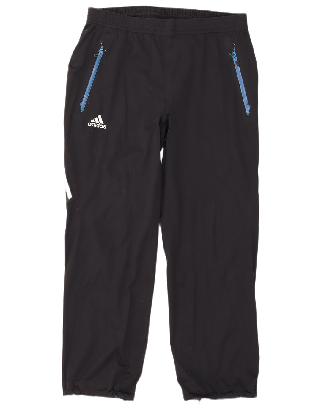 Adidas Hombre Pantalones De Chándal Joggers Grande Negro Poliéster