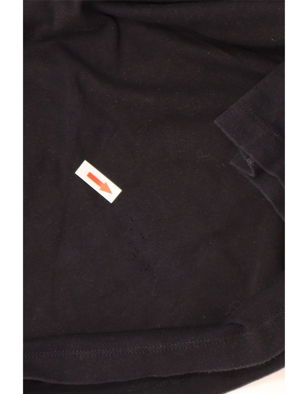 GAS Top Mujer Manga Larga ES 40 XL Algodón Negro