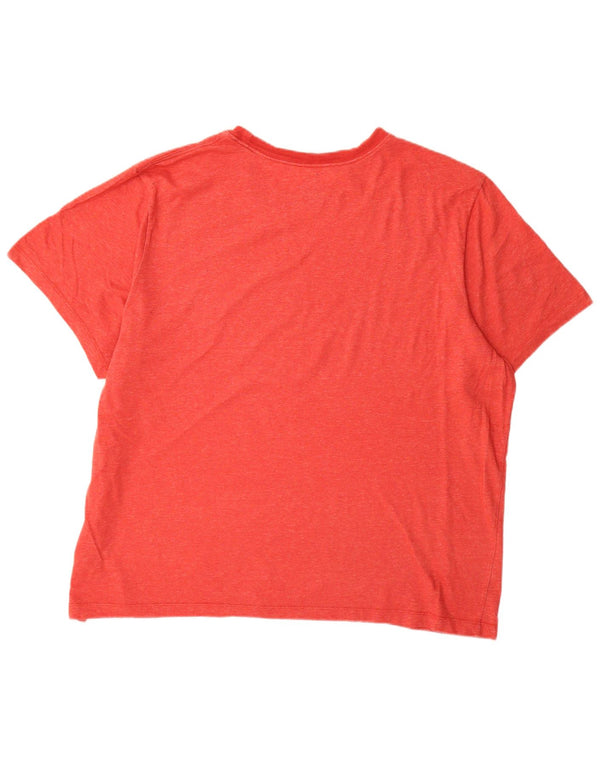 NIKE Camiseta Dri Fit para Hombre Top 2XL Algodón Rojo