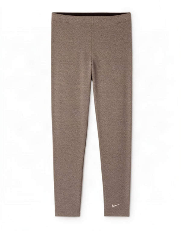 Leggings Nike para mujer UK 40 XL Algodón moteado gris