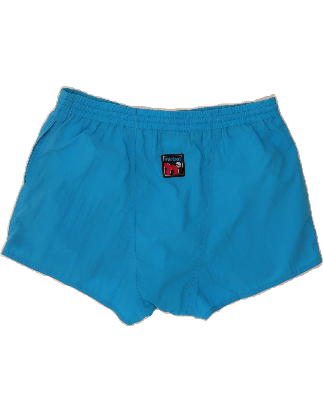 MISTRAL Mens Graphic Swimming Shorts XL Blue Vintage Mistral and Second-Hand Mistral from Messina Hembry 