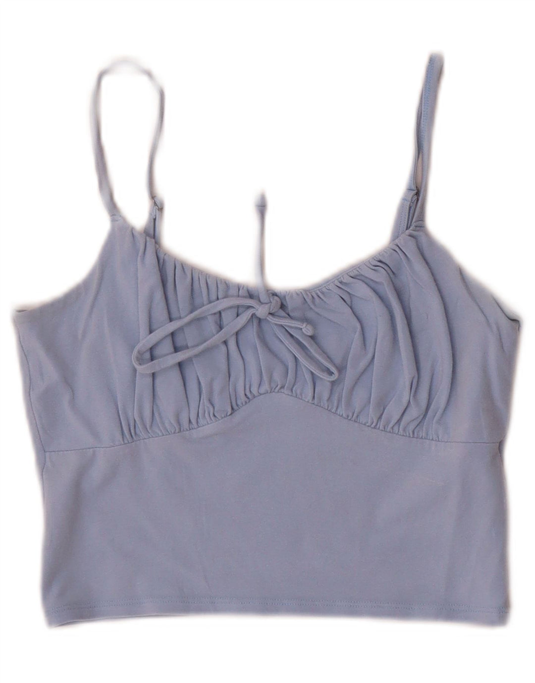 Hollister Mujer Crop Cami Top Reino Unido 42 Azul Medio