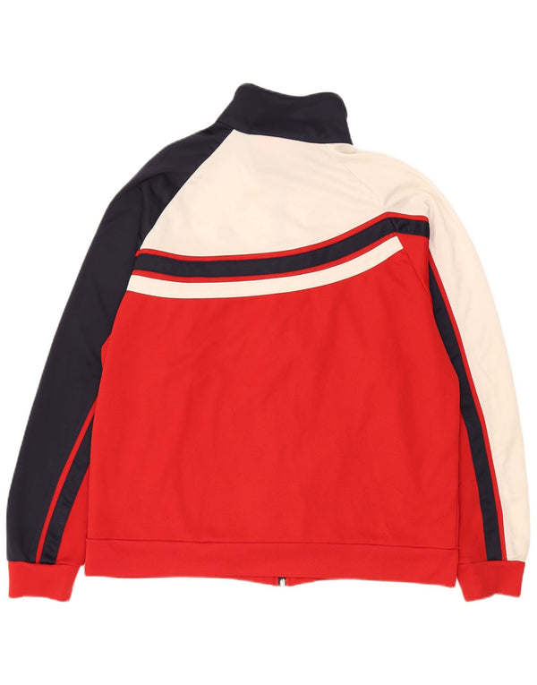 Lotto - Chaqueta de chándal para mujer, talla 40, talla grande, color rojo