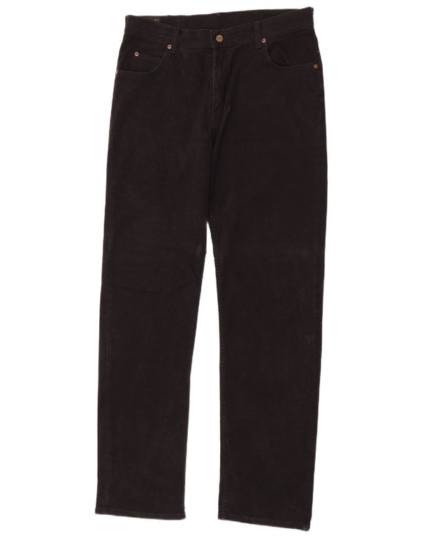 Lee Vaqueros Rectos Brooklyn para Hombre W36 L36 Algodón Negro