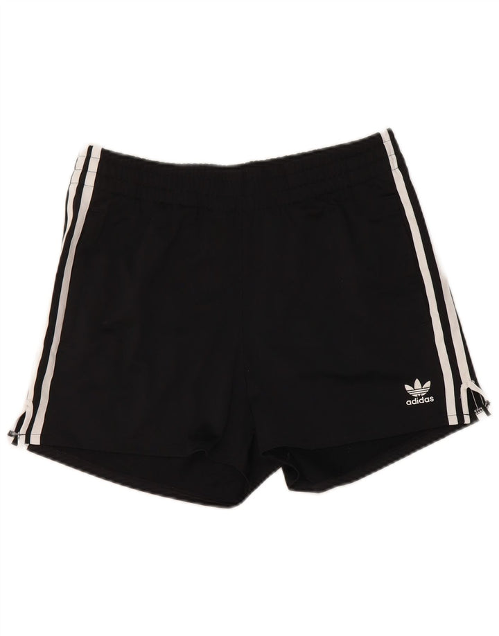 Adidas Pantalones cortos deportivos para mujer UK 10 Small Black Poliéster