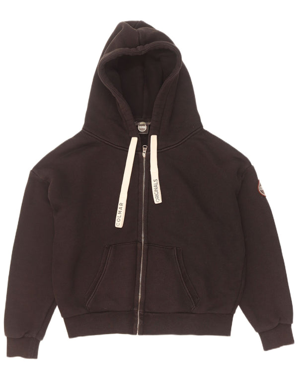 Colmar Suéter con capucha y cremallera extragrande para mujer UK 6 XS Algodón negro