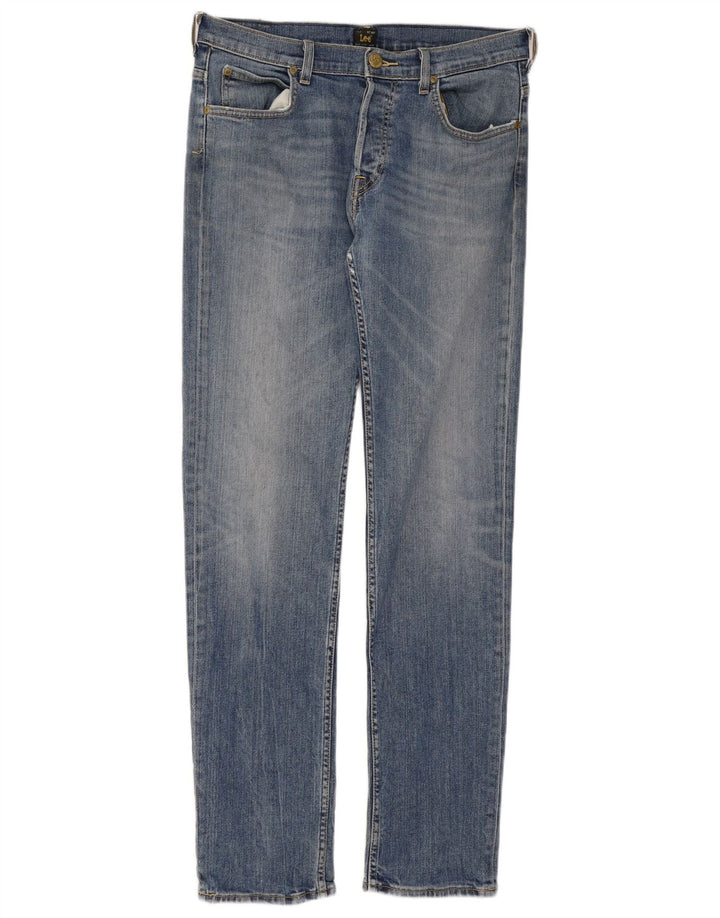 Lee Jeans Powell Slim para Hombre W33 L34 Algodón Azul
