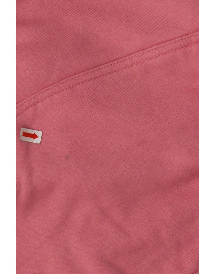 SUPERDRY Jersey con capucha extragrande con gráfico recortado para mujer UK 46 Large Pink