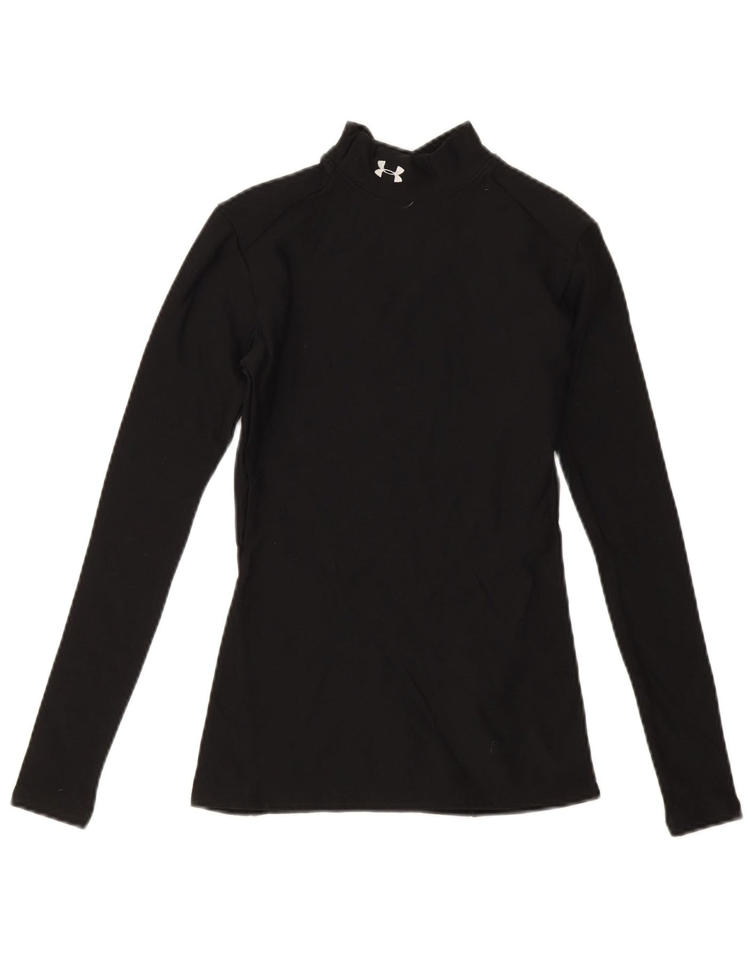 Under Armour Camiseta de manga larga para mujer UK 10 Small Black Nylon
