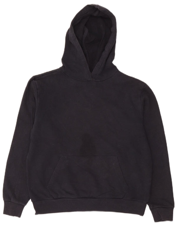 Marks & Spencer Jersey con capucha extragrande para mujer UK 10 Small Azul marino Algodón