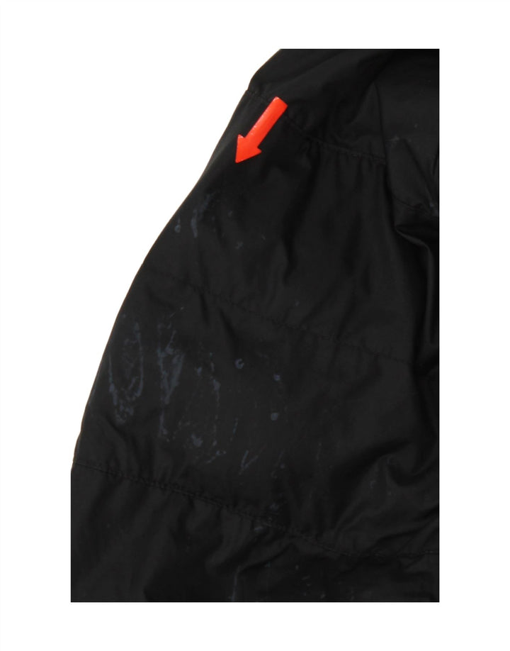 Nike Chaqueta acolchada con capucha para niño 13-14 años XL Negro Poliéster