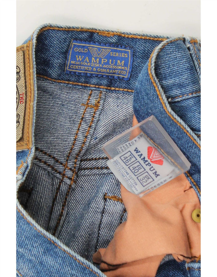 Wampum Vaqueros Rectos Hombre W32 L31 Algodón Azul