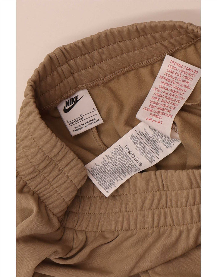 Nike Pantalones de chándal para niño Joggers 12-13 años Grande Beige Poliéster