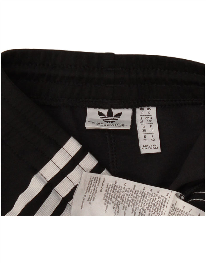 Adidas Pantalones de chándal para mujer UK 10 Small Black Poliéster