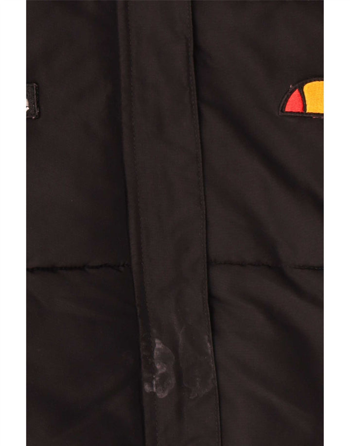 Ellesse Chaqueta acolchada con capucha para niño 12-13 años Negro Poliéster