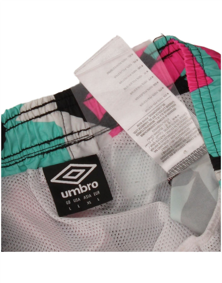 UMBRO Bañador Hombre Grande Poliéster Geométrico Multicolor