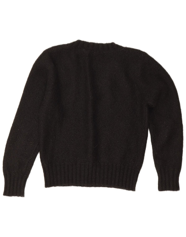 St. Bernard Jersey corto con cuello en V para mujer EU 38/40 Medium Black Mohair