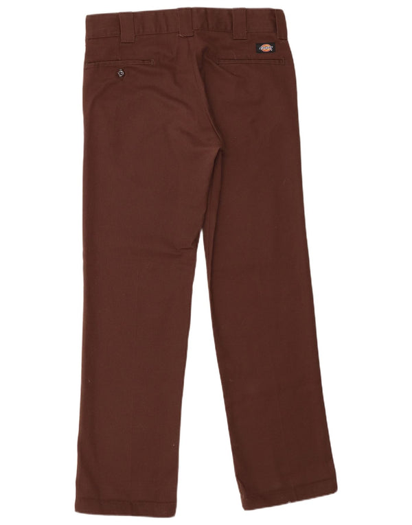 Dickies Pantalón chino recto para hombre W32 L31 Marrón