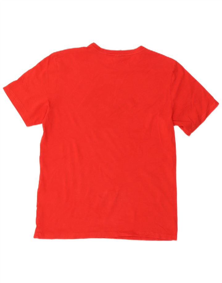 North Sails Camiseta Estampada De Corte Regular Para Hombre Top De Algodón Rojo Medio
