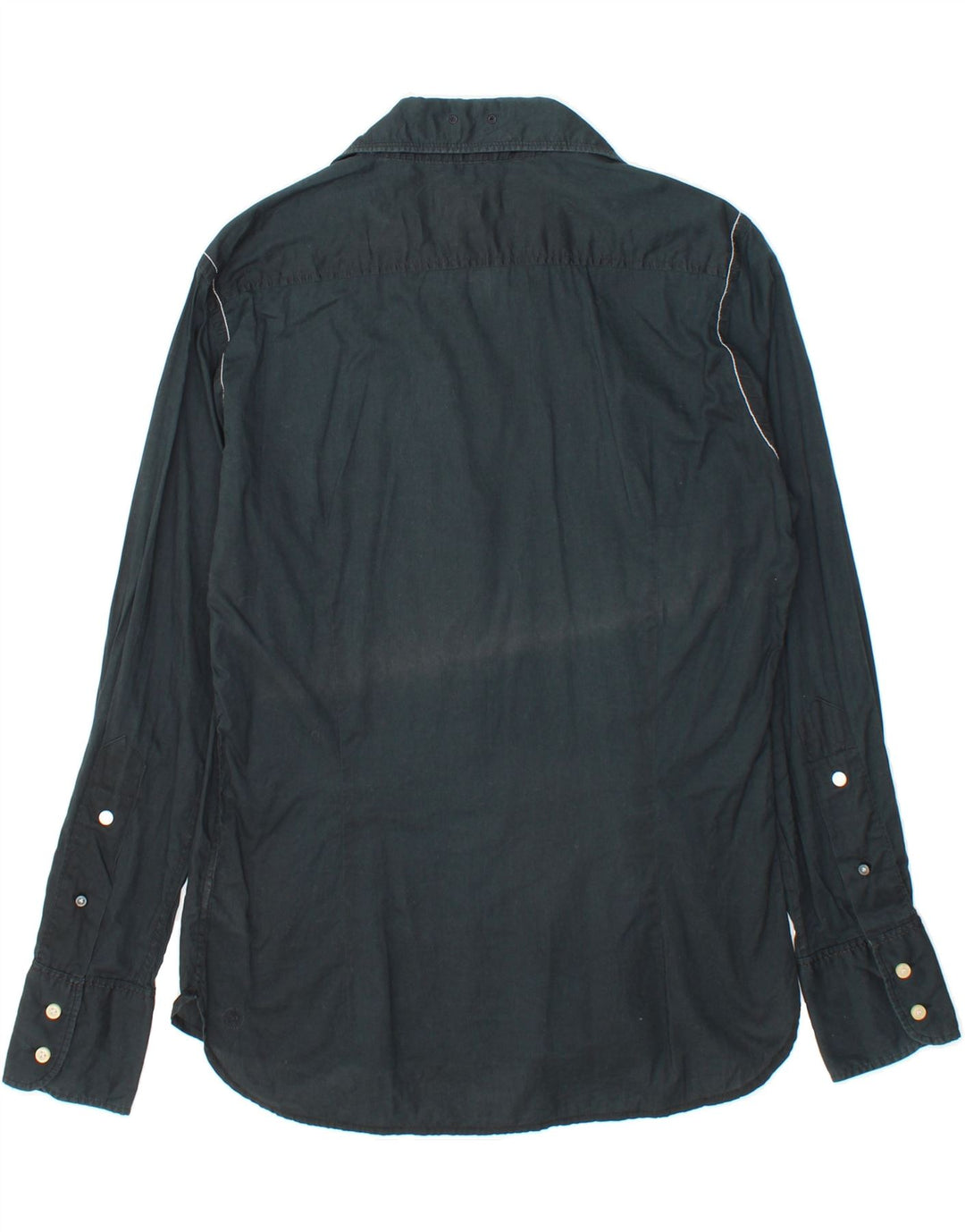 DIESEL Mens Shirt Small Navy Blue Cotton Vintage Diesel and Second-Hand Diesel from Messina Hembry 